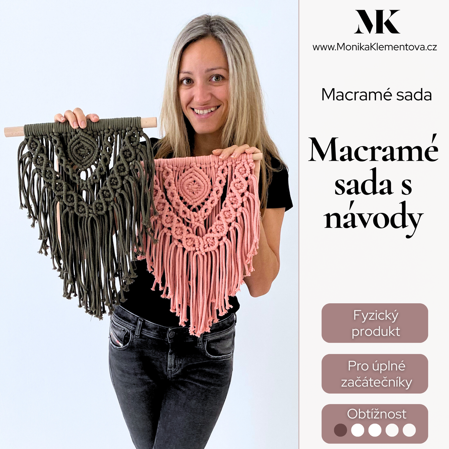 Macramé startovací sada