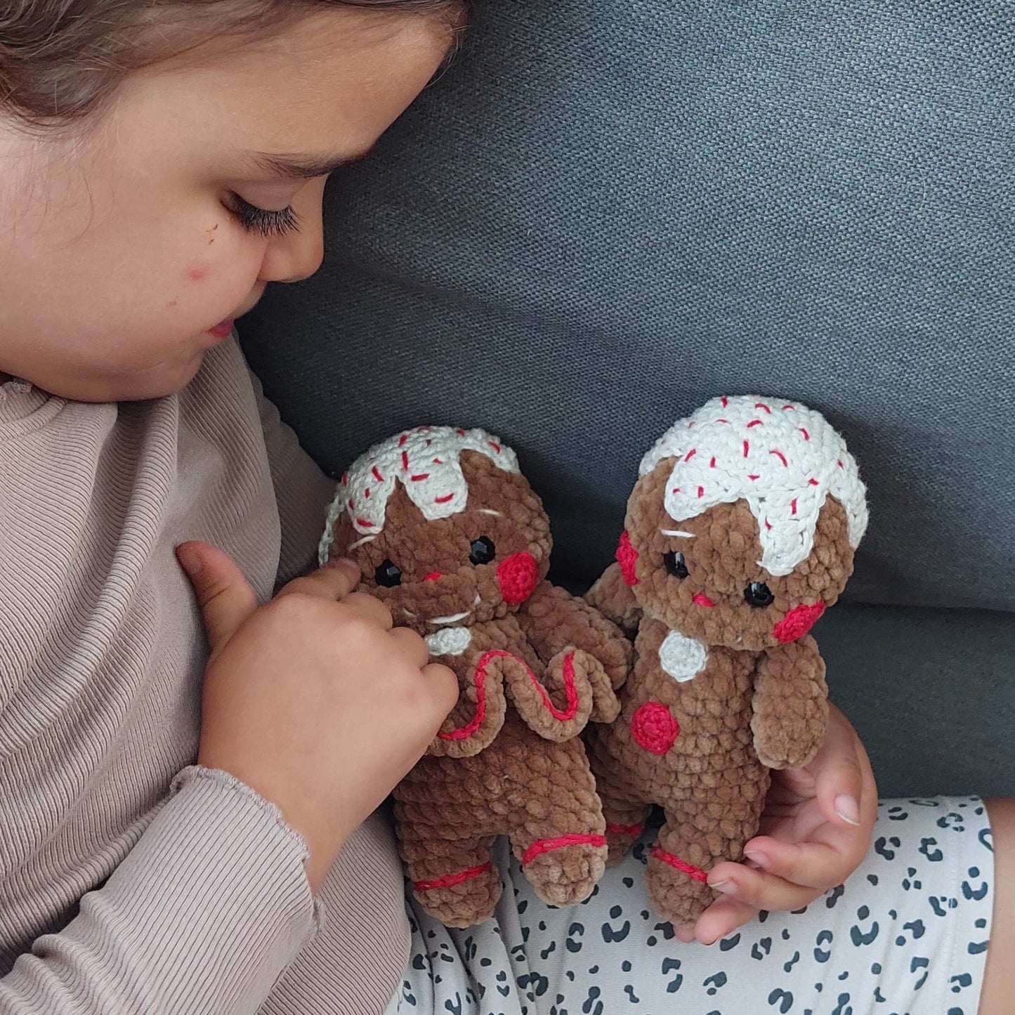 Návod: háčkovaní vánoční perníčci