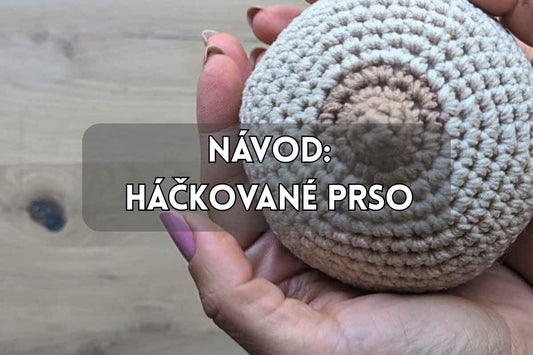 Návod na háčkované prso