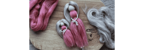 Návod: macramé andělka z rouna a viskózy