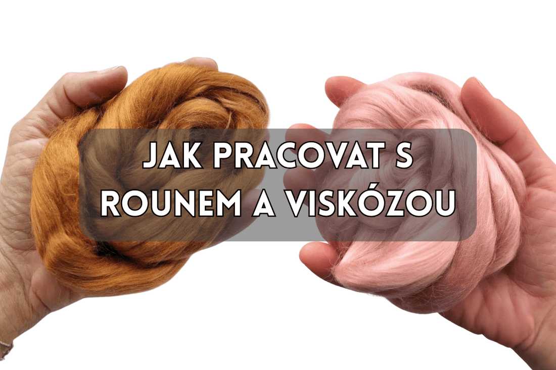 Viskóza a ovčí rouno v macramé: jak s nimi pracovat