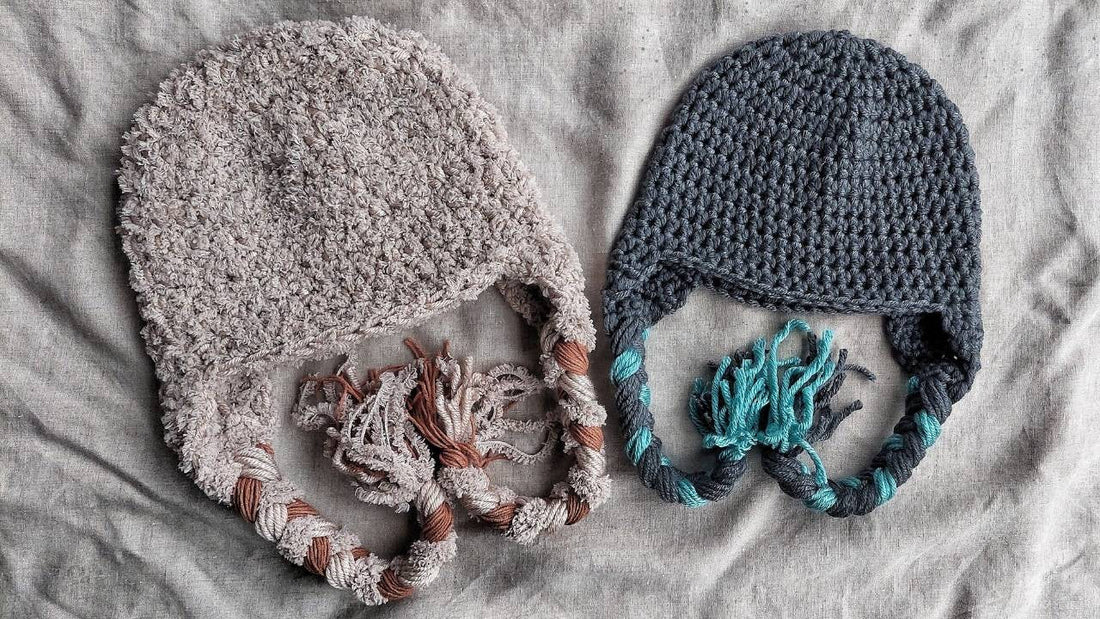 Návod na háčkovanou zimní čepici - ušanku