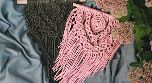 návod na nástěnné macramé