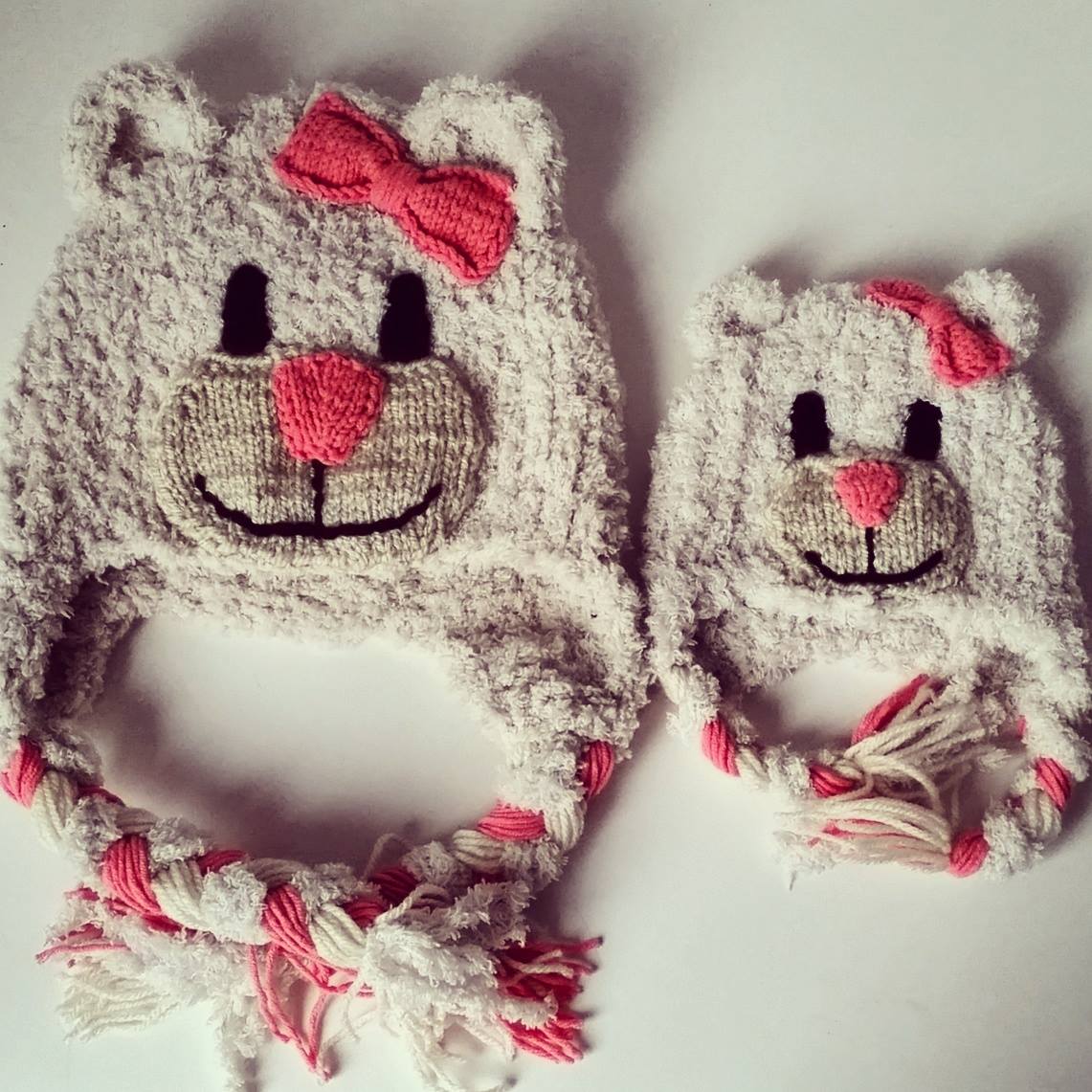 Návod: háčkovaná medvědí ušanka, všechny velikosti