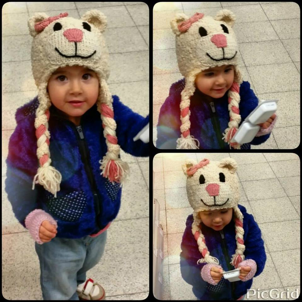 Návod: háčkovaná medvědí ušanka, všechny velikosti