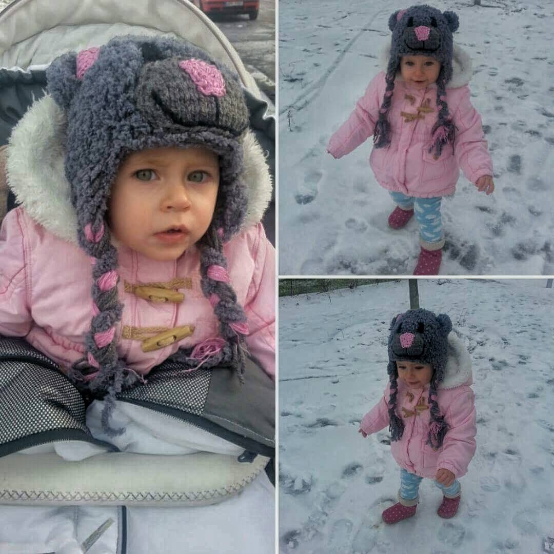 Návod: háčkovaná medvědí ušanka, všechny velikosti