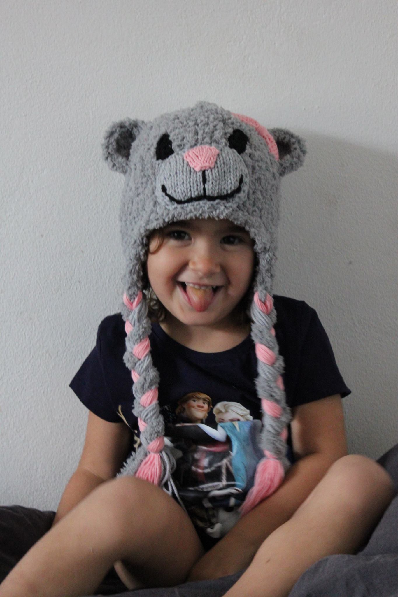 Návod: háčkovaná medvědí ušanka, všechny velikosti