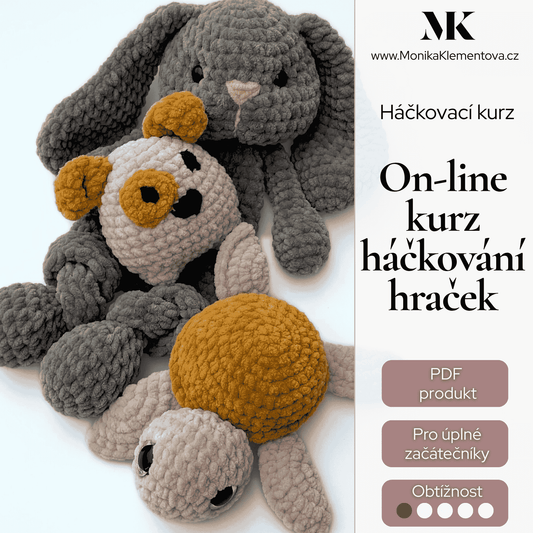 háčkování hraček pro úplné začátečníky